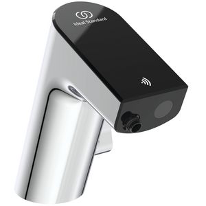 Wastafelkraan m. menging batterij 6 V chroom Intelliflow