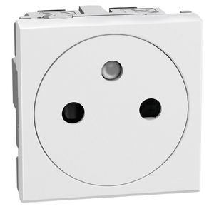 Doos a 120st. Light Now vlakke Wandcontactdoos 2P+Penaarde - 2 modules -