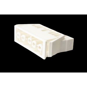 Chassisdeel 5-polig female wit (AC166 GEBU/ 5 w) VVE=10