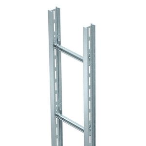Verticale ladder, industrie met C40-sport 600x6000 VVE=6
