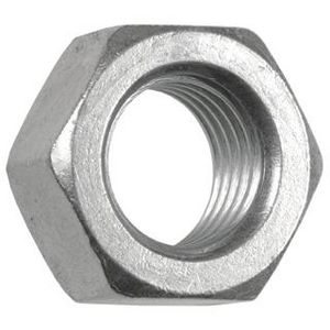 Doos a 100st. Zeskantmoer DIN934-8 M10 verzinkt Steelies