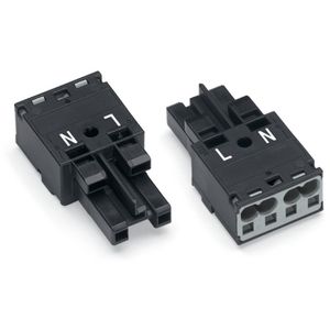 Female 2-polig Cod. A 770-202 VVE=100