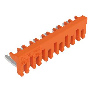 Kortsluitbruggen 6-voudig geisoleerd oranje VVE=10