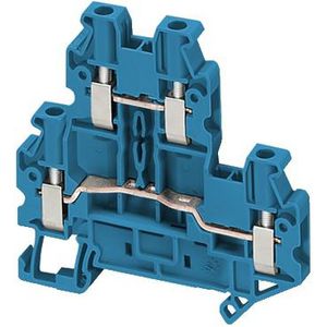 Doorvoer klemmenblok 2,5mm² 24A Dubbel niveau Schroe VVE=50