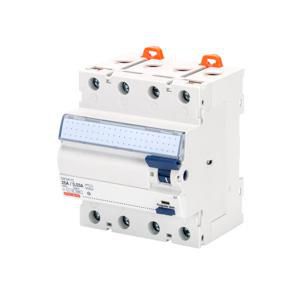 AARDLEKSCHAKELAAR 4P 25A 100mA TYPE-A DIRECT 4 MODULE IDP