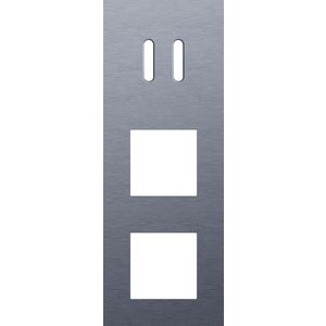 Afdekplaat 3-voud vertic. 71mm centerafst 226-56956