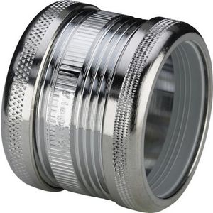 Koppeling 40 messing/verchroomd VVE=50