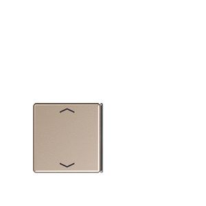 Tastafdekking lo/rb pijl A500 champagne KNX