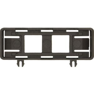 Tekstplaatdrager + schild blanco voor T0 T3 P1 VVE=25
