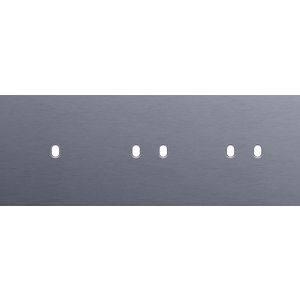 Afdekplaat 3-voud horiz. 71mm centerafst. 226-57703