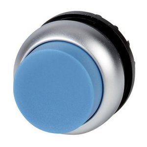 Drukknop hoog blauw terugverend M22-DH-B VVE=5