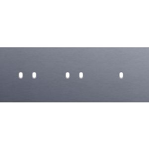 Afdekplaat 3-voud horiz. 71mm centerafst. 226-57704