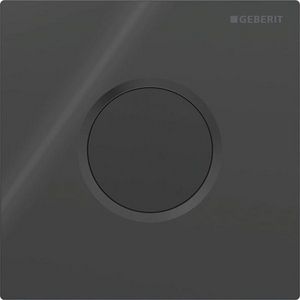 Afdekplaat Type 01 IR round Gitzwart RAL 9005