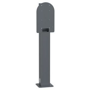 Montagepaal op de vloer kan 1 Charge Pro laadstation op word