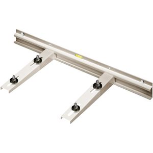 PROMO Wandbeugel MS205/B schuifarmen 520mm alu. wandrail 800mm max.140kg incl. bevestigingsmateriaal