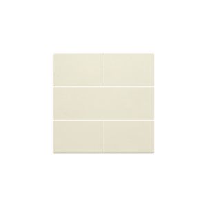 Afwerkingsset 4-voudige pot.vrij knop 24V cream