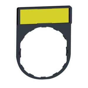 Schild 30x40mm met etiket 8x27mm Harmony XB4/XB5 VVE=10