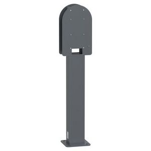 Montagepaal op de vloer kan 2 Charge Pro laadstations op wor