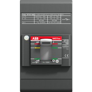 Vermogensschakelaar XT1D 160 3p F F+ACC aardlek beveiliging