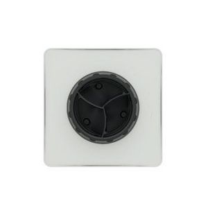 Ventiel toe- en afvoer KS 125 wit Haelix Quadro