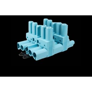 Splitter 5-polig 1 in 3 uit pastelblauw DALI (AC166 GVT 4/ 5)