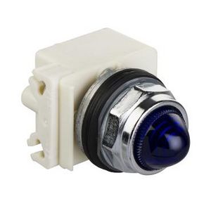 Signaallamp Achthoek 30mm IP66 BA9S LED 120 Harmony 9001K