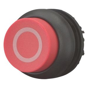 Drukknop hoog rood 0 terugverend M22S-DH-R-X0
