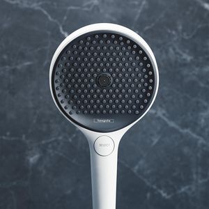 Handdouche Rainfinity 130 3 straalsoorten EcoSmart+mat wit