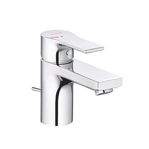 Zenta sl wastafelmengkraan met waste 75 eco chroom