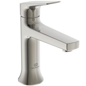 Wastafelmengkraan 52x159x178mm silver storm (rvs-look) 3.8l/m z. waste La Dolce Vita
