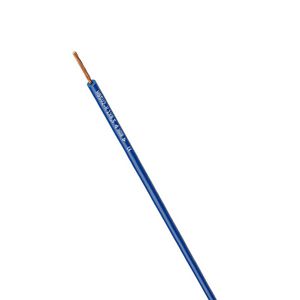 Rol a 100m. Montagesnoer H05V2-K 1X1 donkerblauw