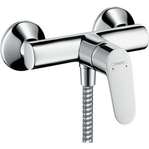 Focus douchekraan chroom 1-hendel hoh 150mm incl. S-koppelingen