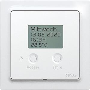 Draadloze EnOcean temperatuurregelaar lucht-&vloerverwarming