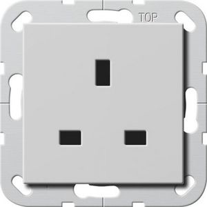 wandcontactdoos BS 13 A SH System 55 grijs m