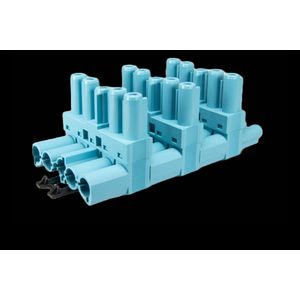 Splitter 5-polig 1 in 4 uit pastelblauw DALI (AC166 GVT 5/ 5) VVE=10