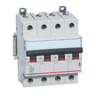 Installatieautomaat MCB TX3 4-polig C-karakteristiek 63A 6000A