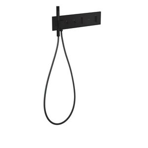 AXOR ShowerComposition Thermostatische module 470/110 inbouw voor 2 functies mat zwart