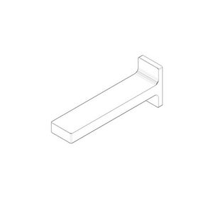 Uitloop 47x78x209mm chr