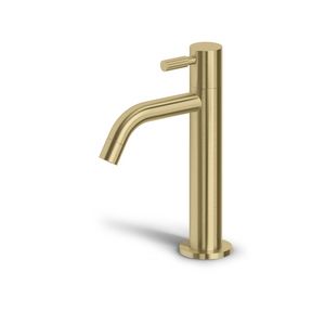 Fonteinkraan hoge versie goud geborsteld PVD Freddo 2