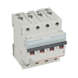 Installatieautomaat MCB TX3 4-polig B-karakteristiek 10A 6000A
