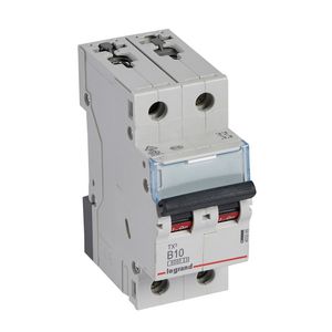 Installatieautomaat MCB TX3 2-polig B-karakteristiek 10A 6000A
