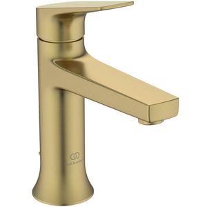 Wastafelmengkraan 52x170x178mm brushed gold 3.8l/min m. waste La Dolce Vita