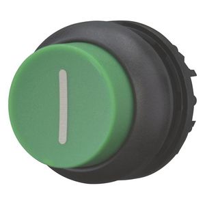 Drukknop hoog groen I terugverend M22S-DH-G-X1