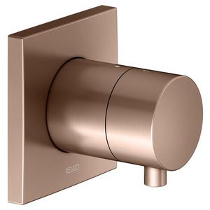 3-weg omstelventiel UP DN15 IXMO Comfort/vierkant rood goud