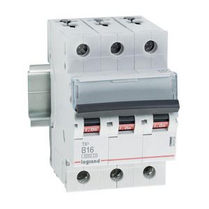 Installatieautomaat MCB TX3 3-polig B-karakteristiek 16A 6000A