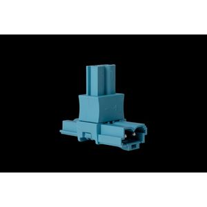 Splitter 2-polig 1 in 2 uit pastelblauw DALI (AC164 VT 3/2 PB)
