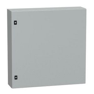 Deur 800x800x200mm IP66 / IK10 RAL7035 Spacial CRN
