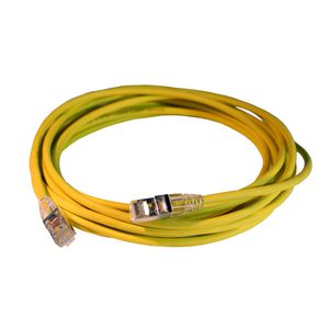 Patchkabel RJ45 HD Cat. C6A S/FTP geel 5m.