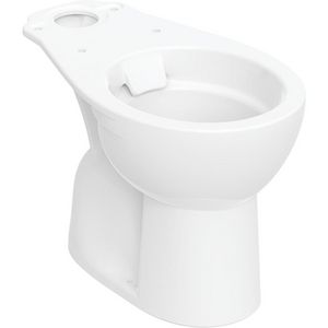 BASTIA closet tbv duoblok AO. diepspoel rimfree wit (excl. zitting / reservoir)