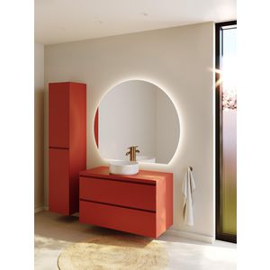 Counter Top+BC SPR-UP_46 100 +bowl Vermilion Red mat